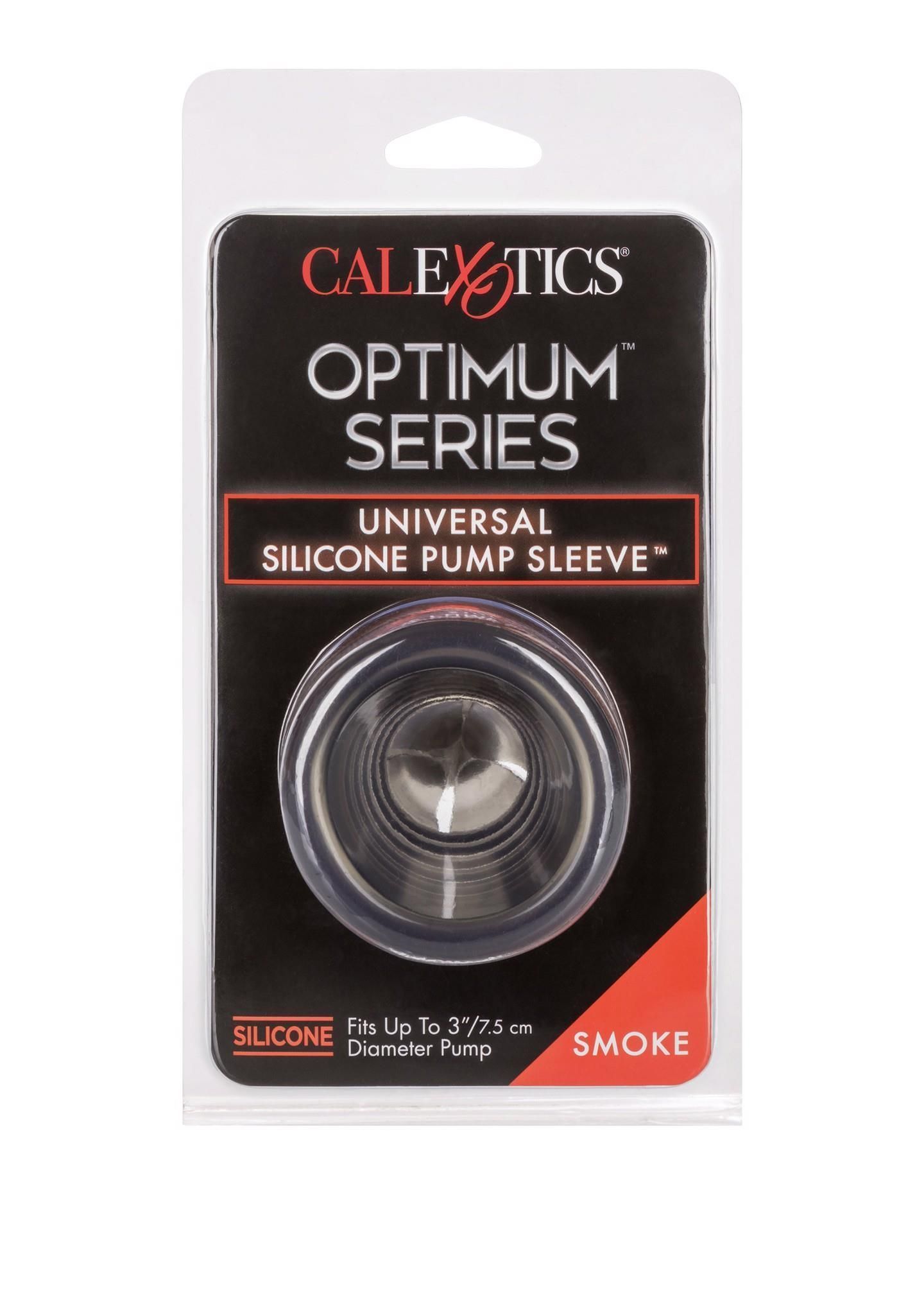 Насадка на помпу для пениса Universal Silicon Pump Sleeve Smoke, 6 см (серый)