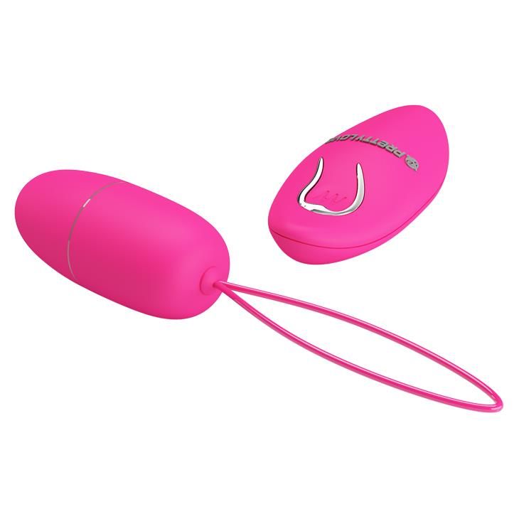 Виброяйцо Pretty Love Selkie Wireless Egg, 6,9х3 см (розовый)