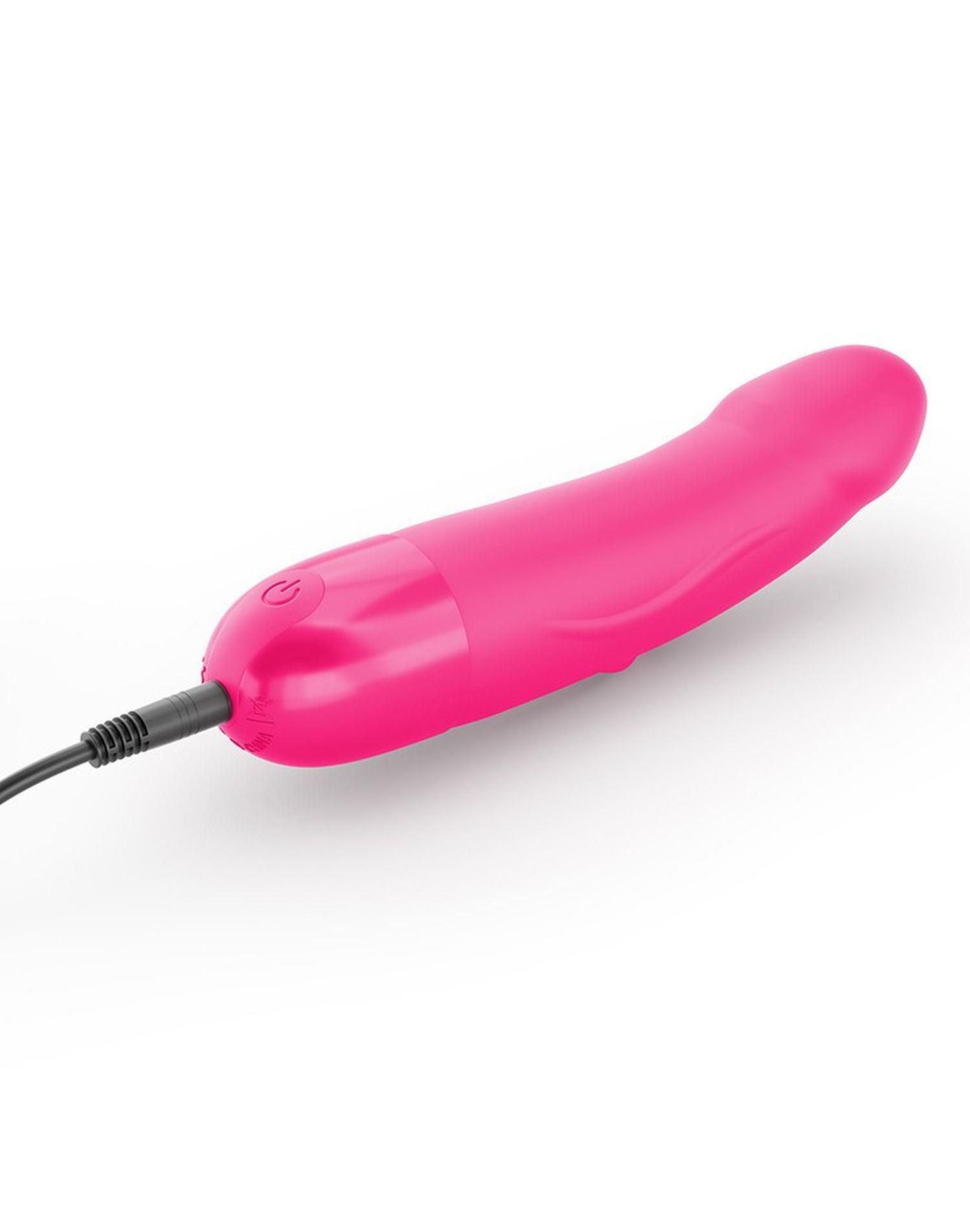 Вібратор для точки G Dorcel Real Vibration 2.0, 16 см (рожевий)
