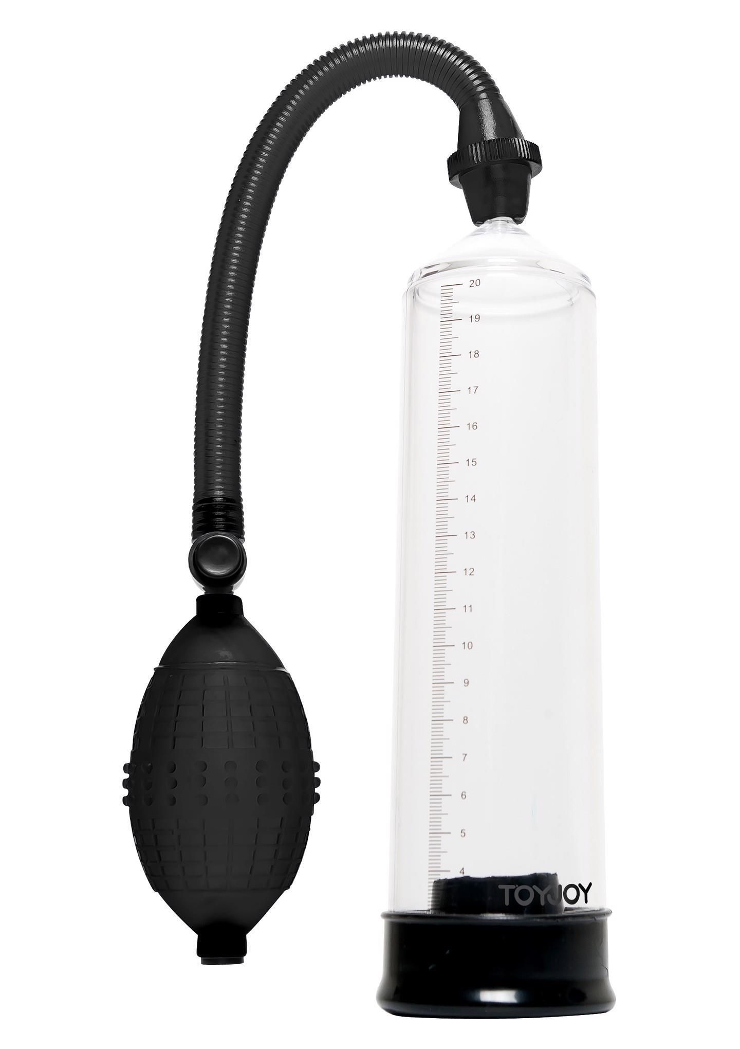Помпа для пеніса Pressure Pleasure Pump, 20 см (прозорий)
