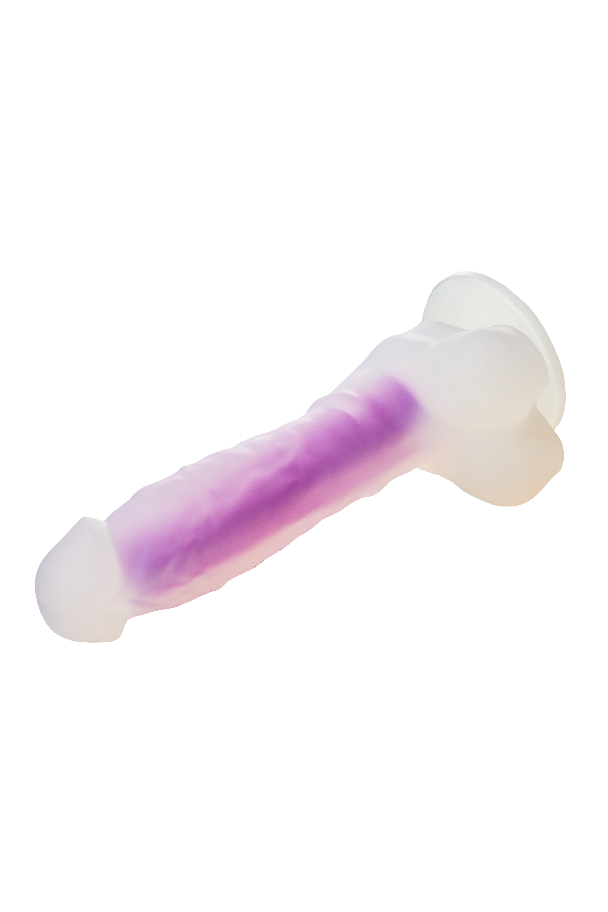 Неоновый фаллоимитатор DreamToys Radiant, 19 см (синий)