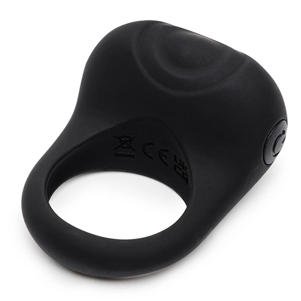 Виброкольцо Fifty Shades of Grey Sensation Vibrating Love Ring, 6.5 см (черный)