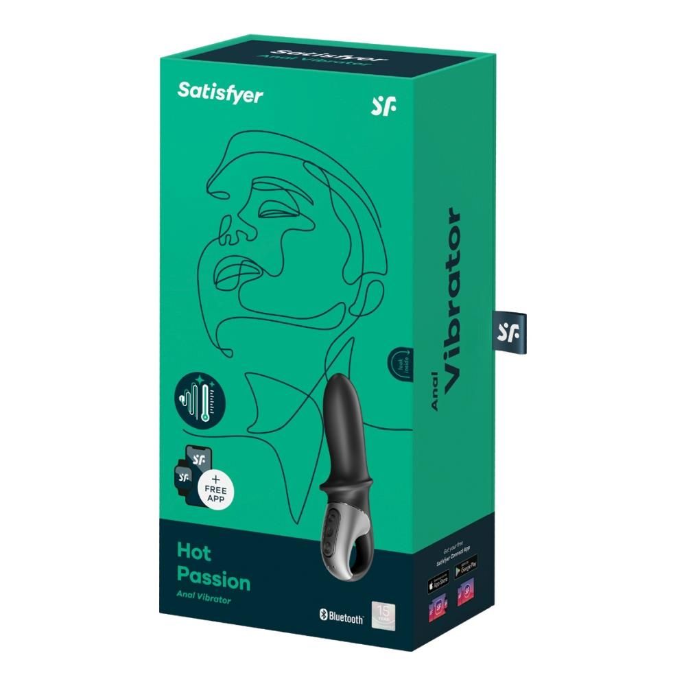 Вібратор Satisfyer Hot Passion, 18 см (чорний)
