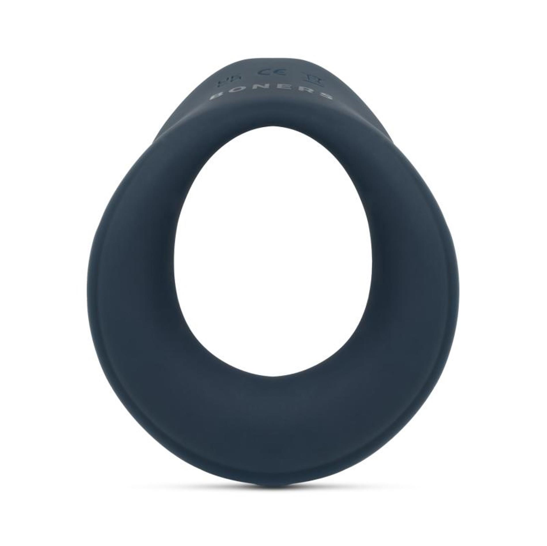Виброкольцо Boners Vibrating Cock Ring, 8.5 см (синий)