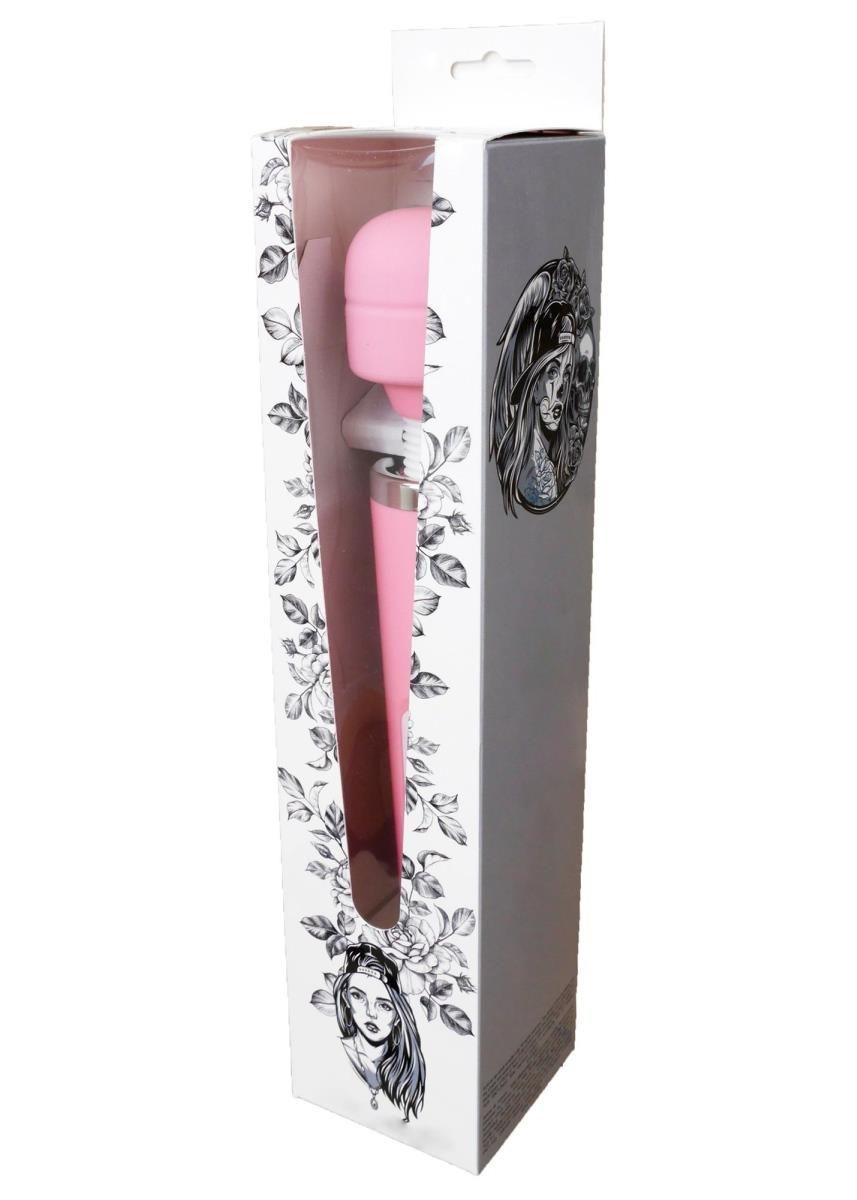 Вибромассажер Boss Series Wand, 32 см (розовый)