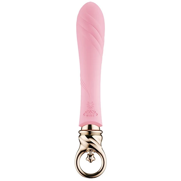 Вибратор Zalo Courage Pre-Heating G-spot Massager, 20,6 см (розовый)