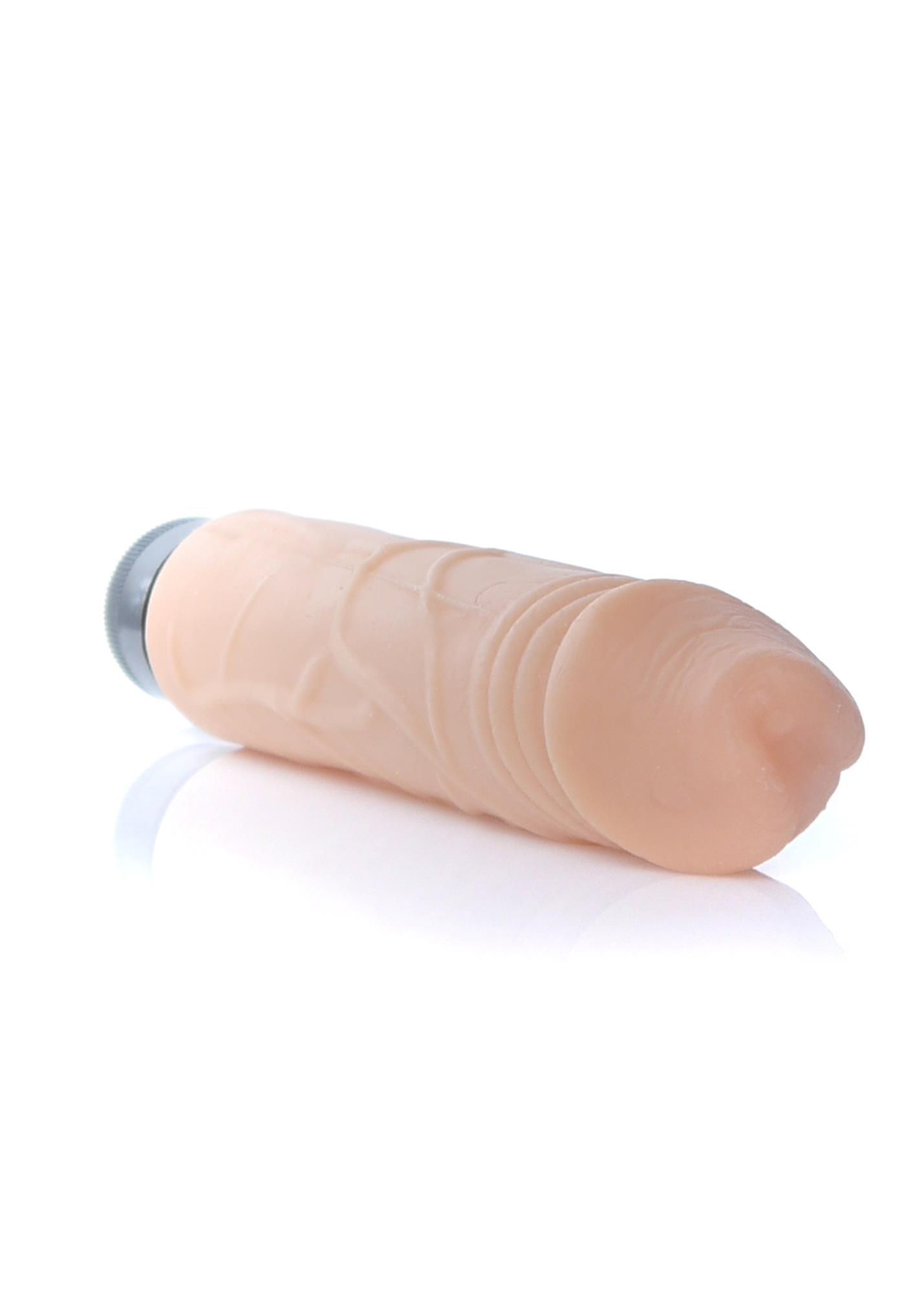 Wibrator B - Seria EasyLove Real Skin, 22 cm (w kolorze cielistym)