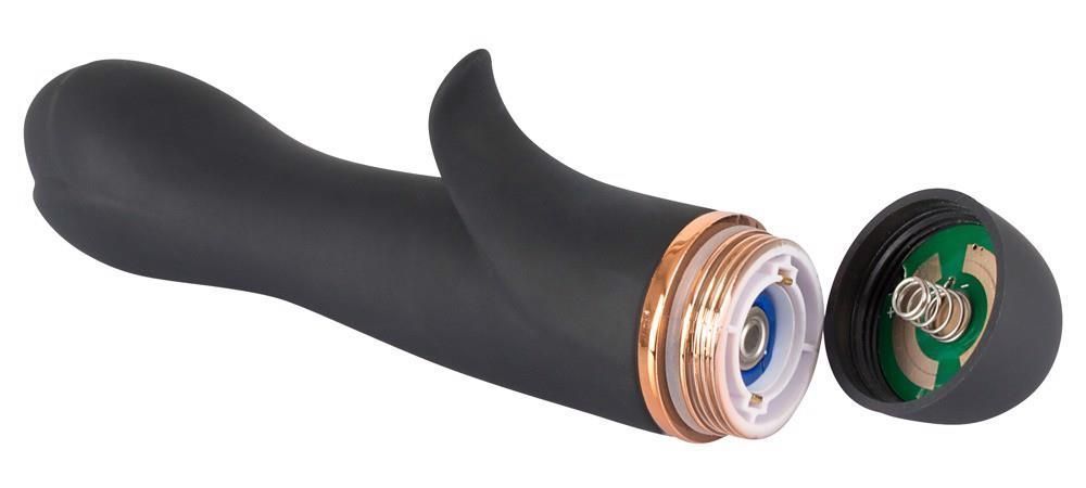 Вибратор-кролик You2Toys, 16,4 см (черный)