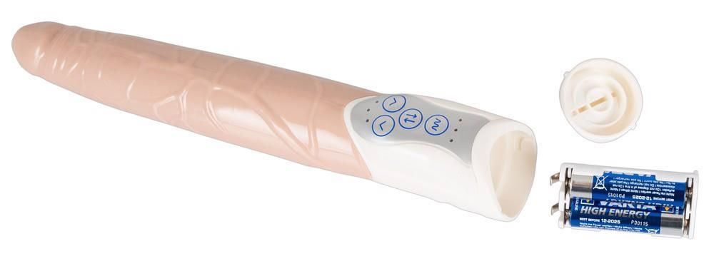 Реалистичный вибратор You2Toys Push It!, 27,5 см (телесный)