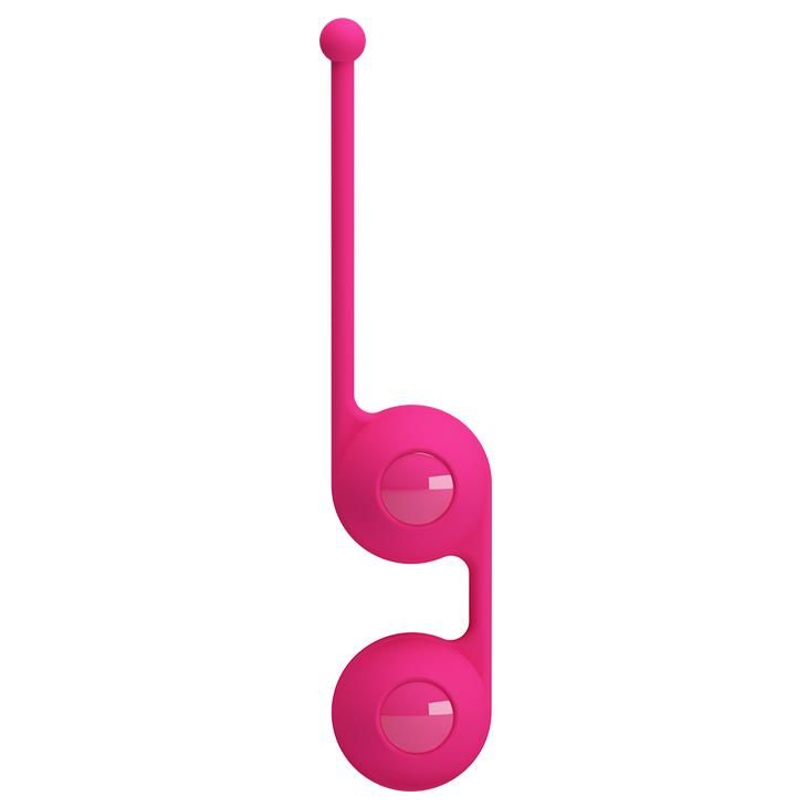 Вагинальные шарики Pretty Love Up Balls III, 17 см (розовый)