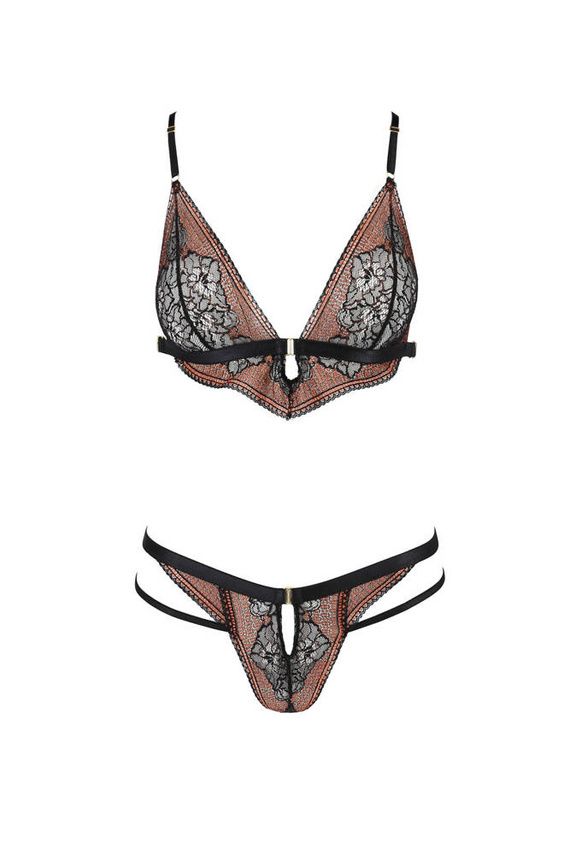 Комплект белья Casmir Mirella, S/M (черный)