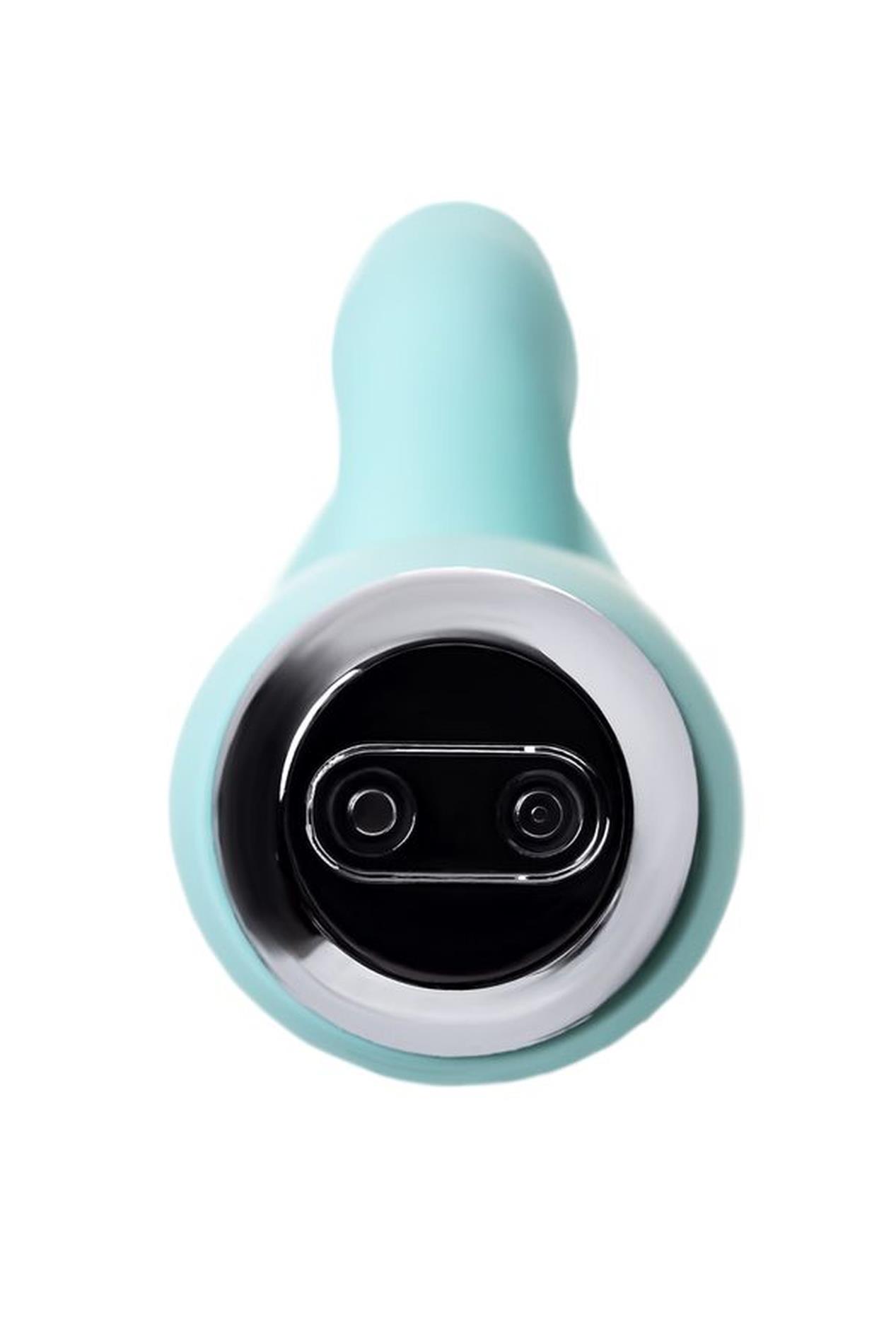 Toyfa Milo Licking Rabbit Vibrator - Wibrator królik, Niebieski, 20 cm