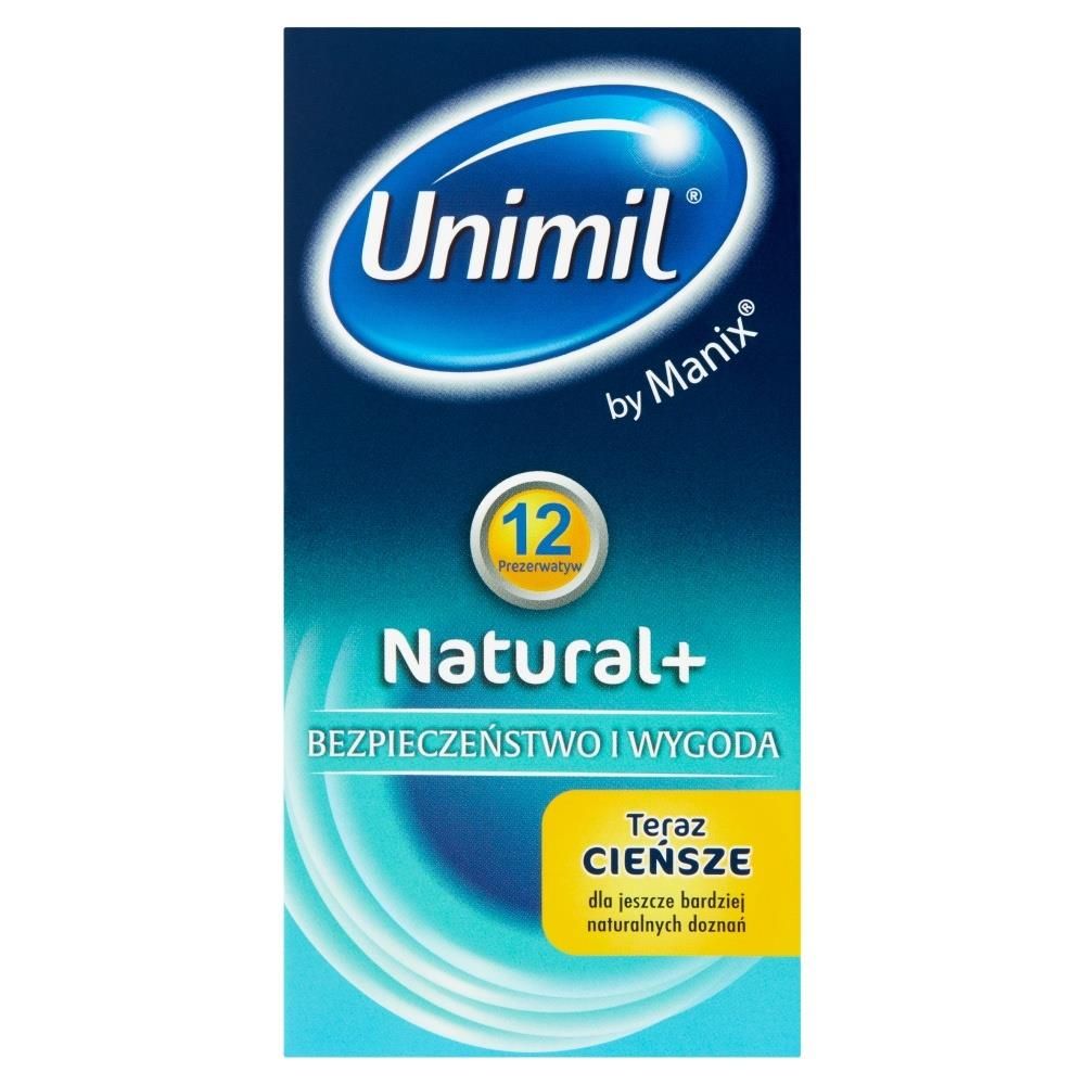 Презервативы Unimil Natural+ 12 шт