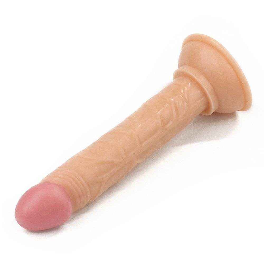 Фаллоимитатор LoveToy Enduro Blaster Realistic Dong, 14 см (телесный)
