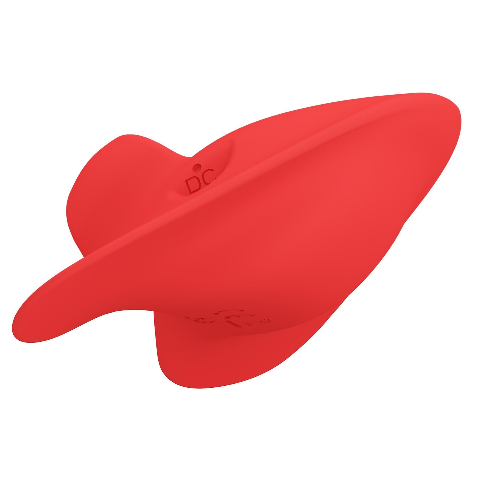 Wibrator na palec Pretty Love Carnation, 7 cm (czerwony)