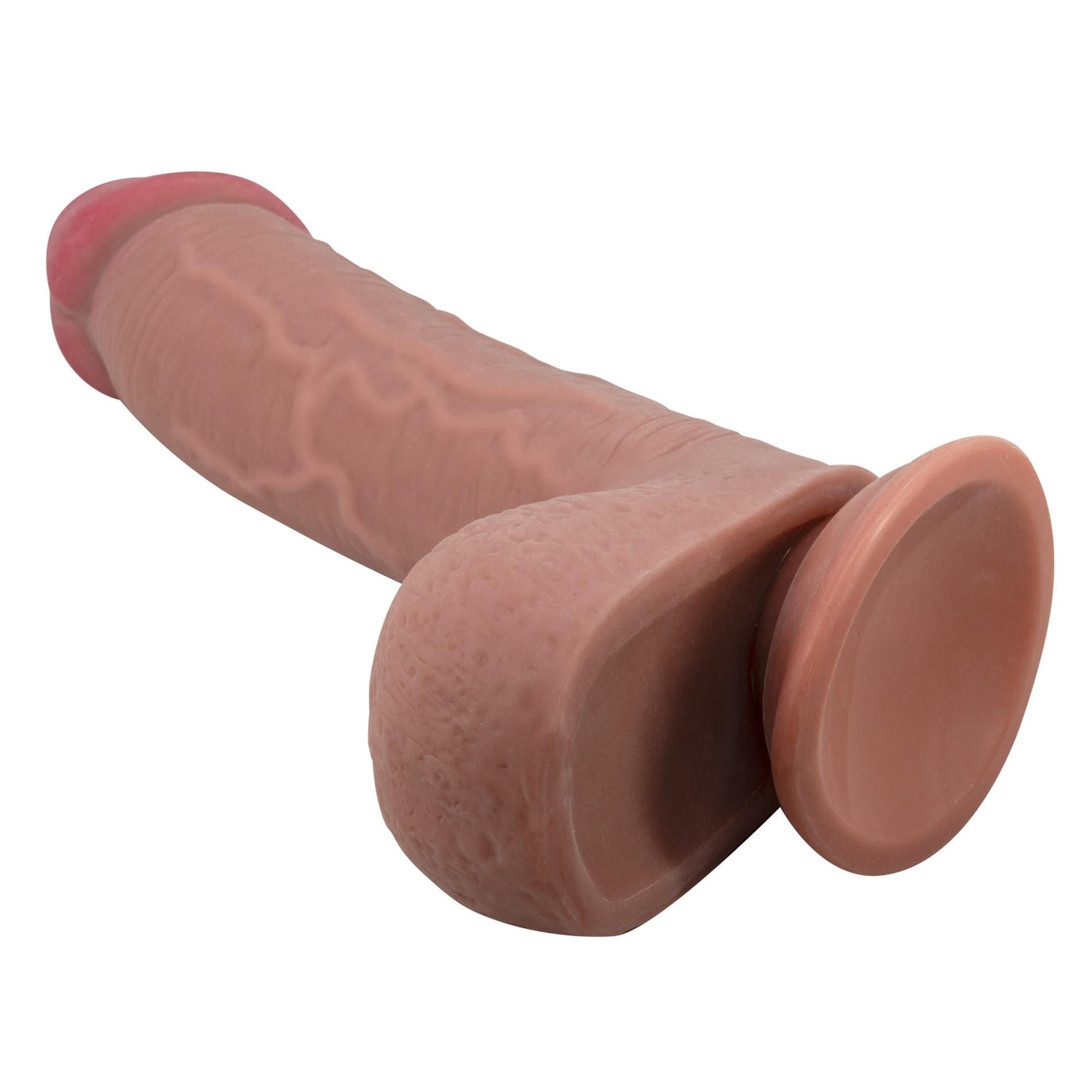 Фаллоимитатор Pretty Love Sliding Skin 9.2'', 23.4 см (коричневый)