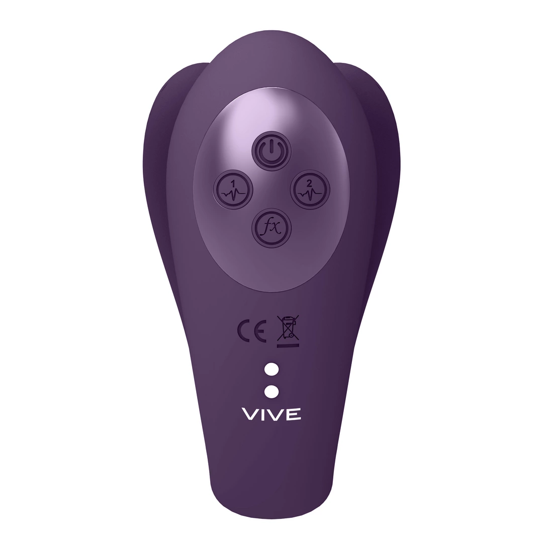 Вибратор Vive Yoko, 19.7 см (фиолетовый)