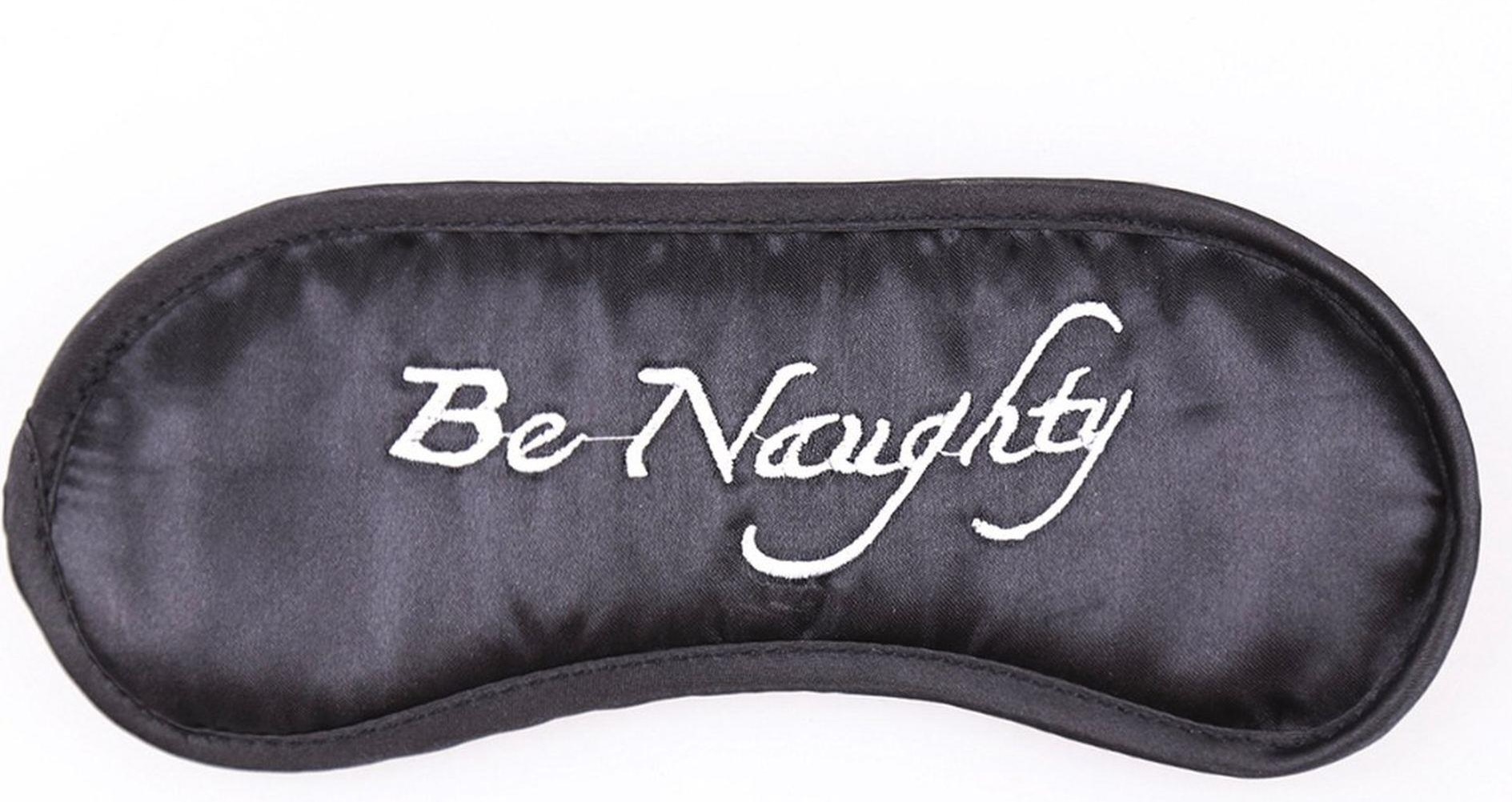 Маска на глаза Fetish Fever Be Noughty (черный)