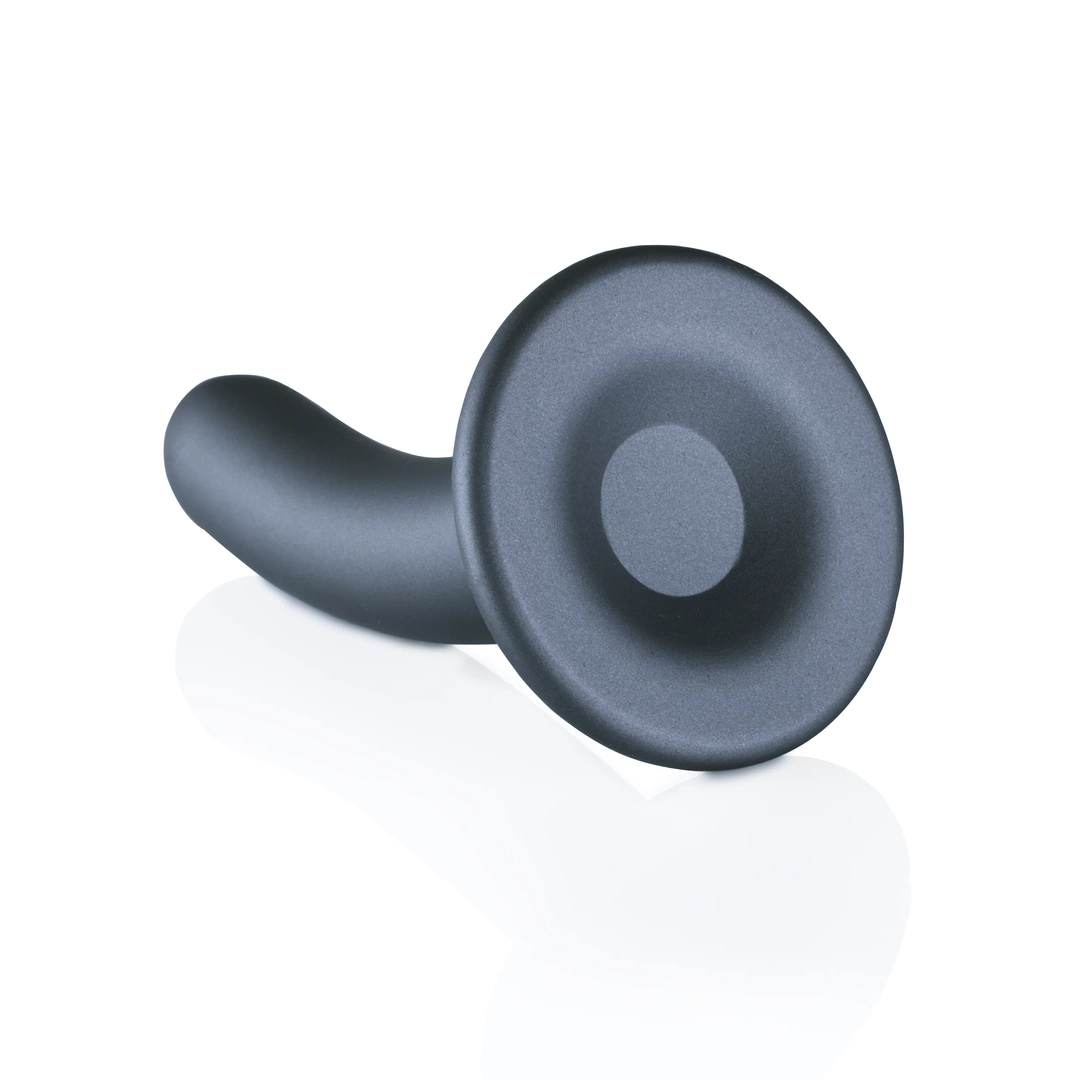 Фаллоимитатор Ouch! Smooth G-Spot Dildo 5'', 12.4 см (серый)