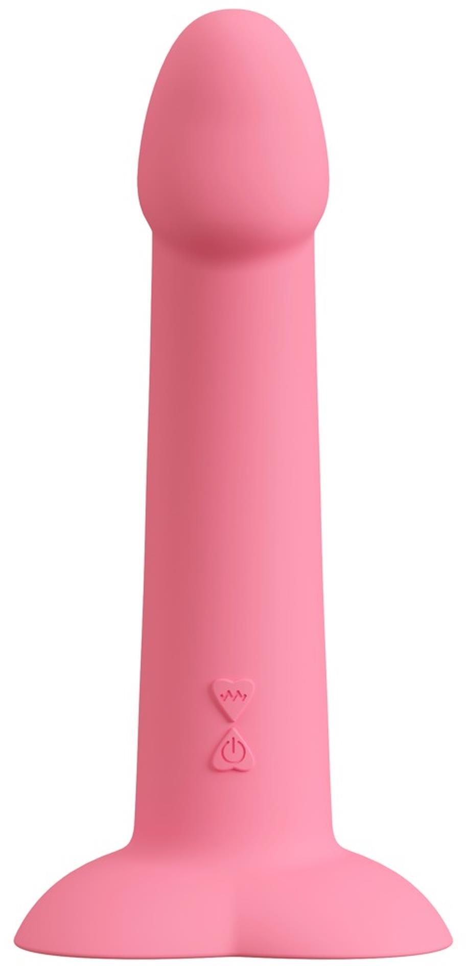 Вибратор You2Toys Heart Guy, 19 см (розовый)