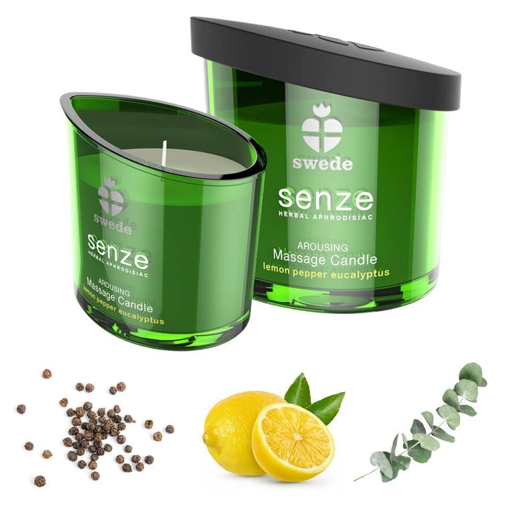 Свеча для массажа Swede Senze Massage Candle Arousing, 50 мл