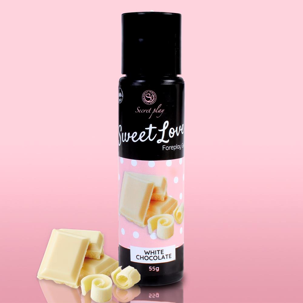 Secret Play - Żel, Biała czekolada, 60 ml