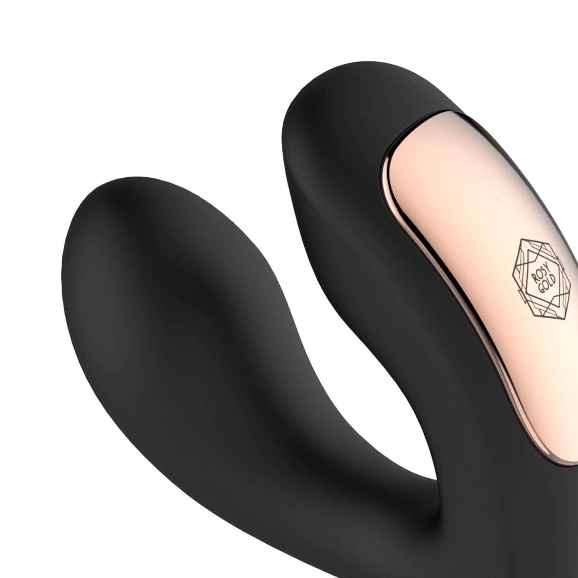 Вибратор в трусики Rosy Gold, 7.8 см (черный)