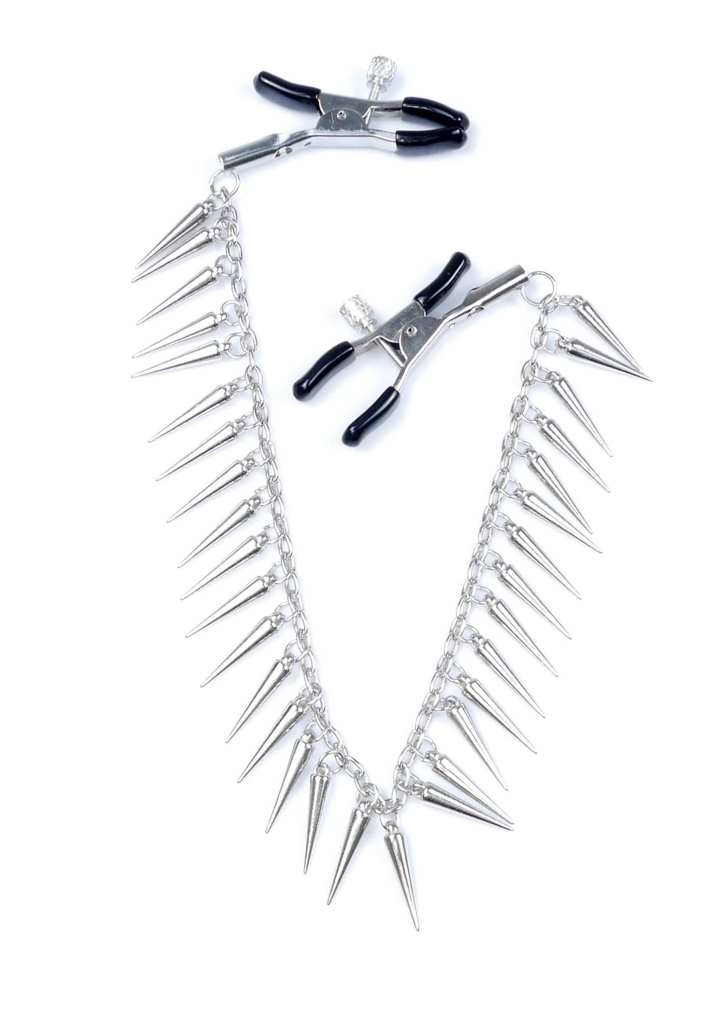 Зажимы для сосков Fetish B - Series Exclusive Nipple Clamps No.10 (серебристый)