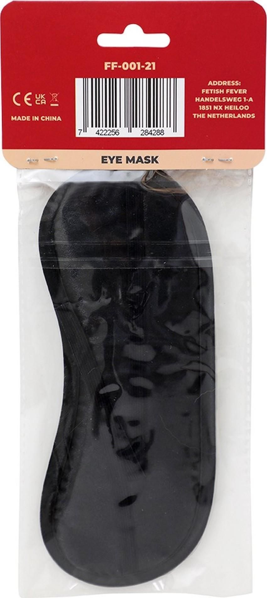 Маска на глаза Fetish Fever Be Noughty (черный)