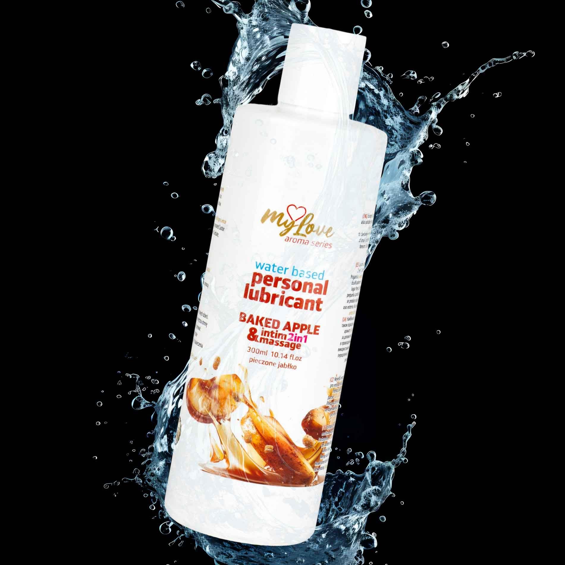 Лубрикант MyLove Aroma Series Intim&Massage 2in1 Baked Apple, 300 мл