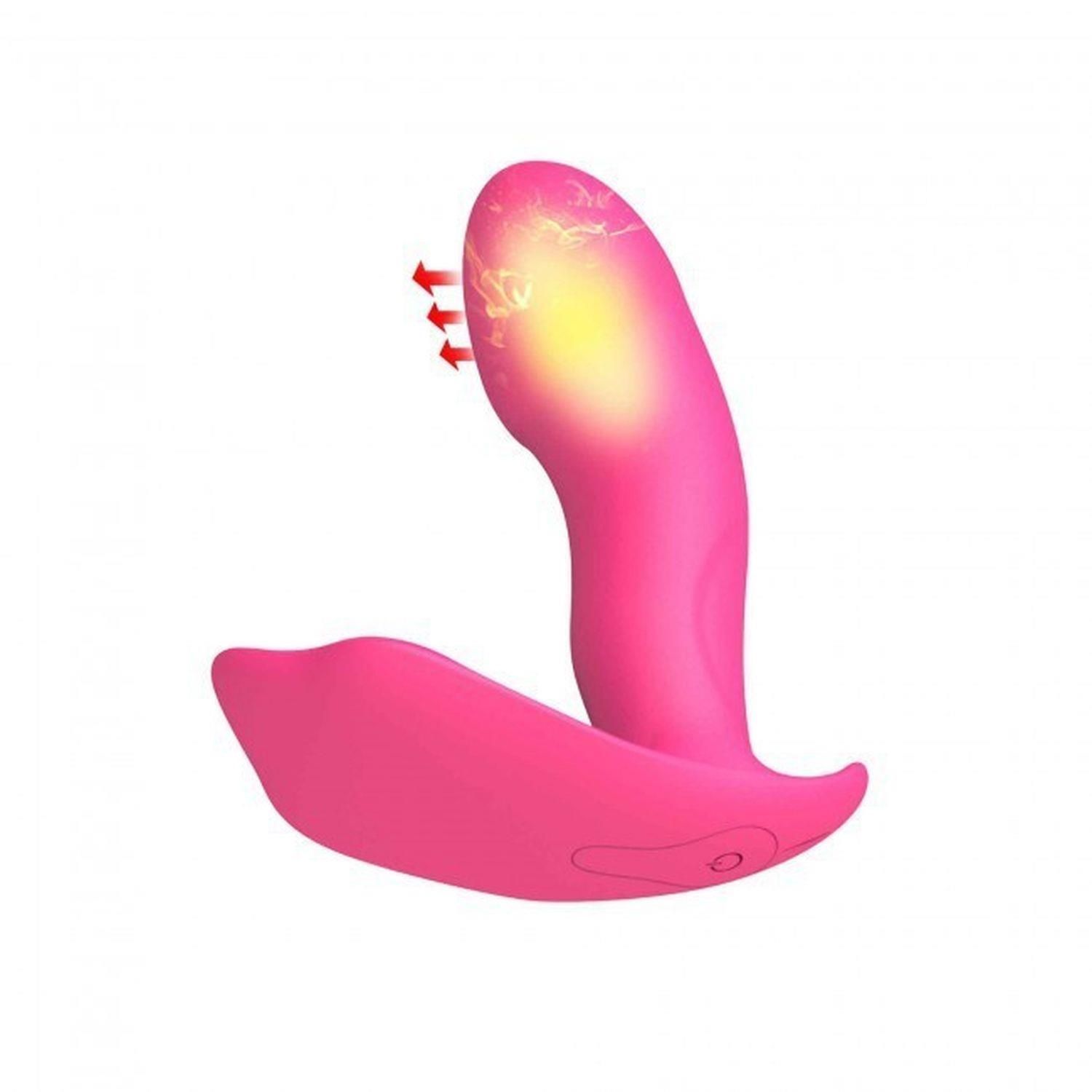Вібратор з підігрівом Dorcel Secret Clit, 7 см (рожевий)