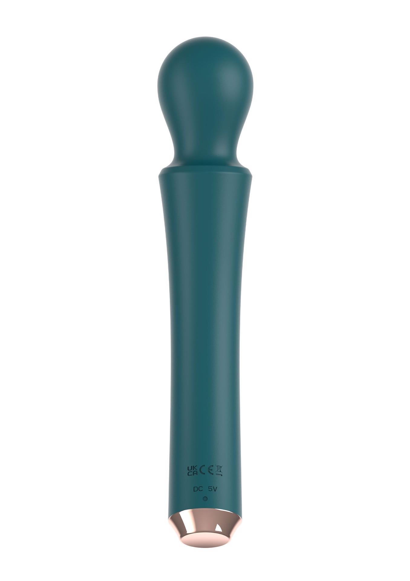 Вибромассажер Xocoon The Curved Wand, 27 см (зеленый)