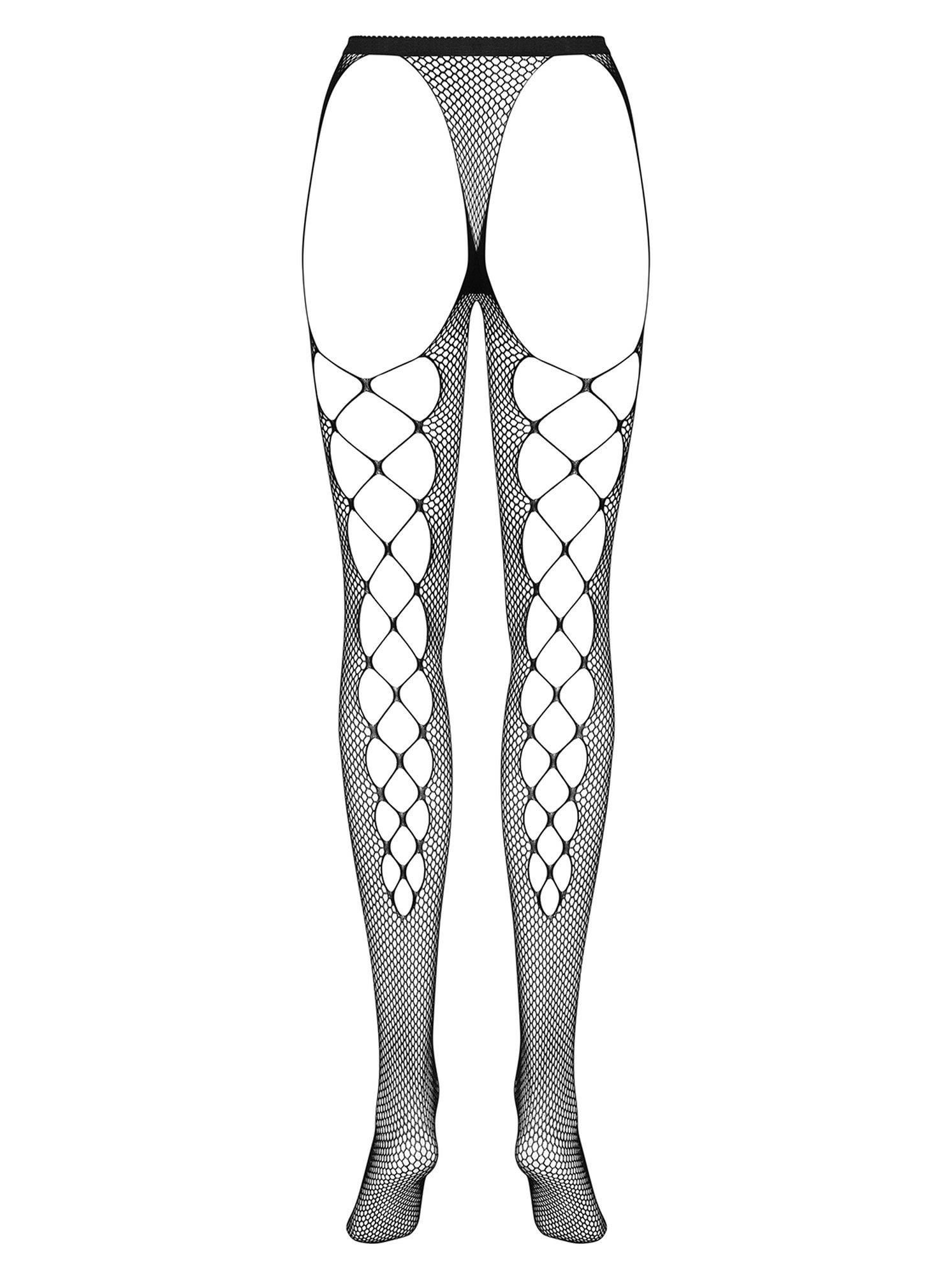 Колготки Obsessive Tights S233 S/M/L (черный)