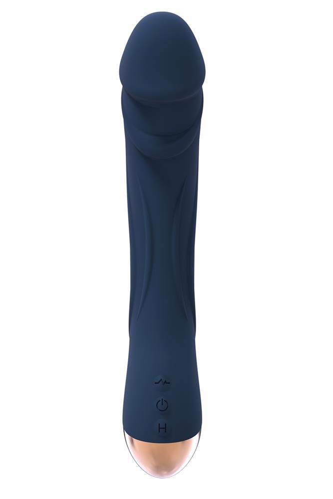 Реалістичний вібратор Dream Toys Boreas, 21 см (синій)