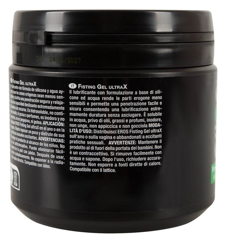 Eros - Żel do fistingu, Bezzapachowy, 500 ml