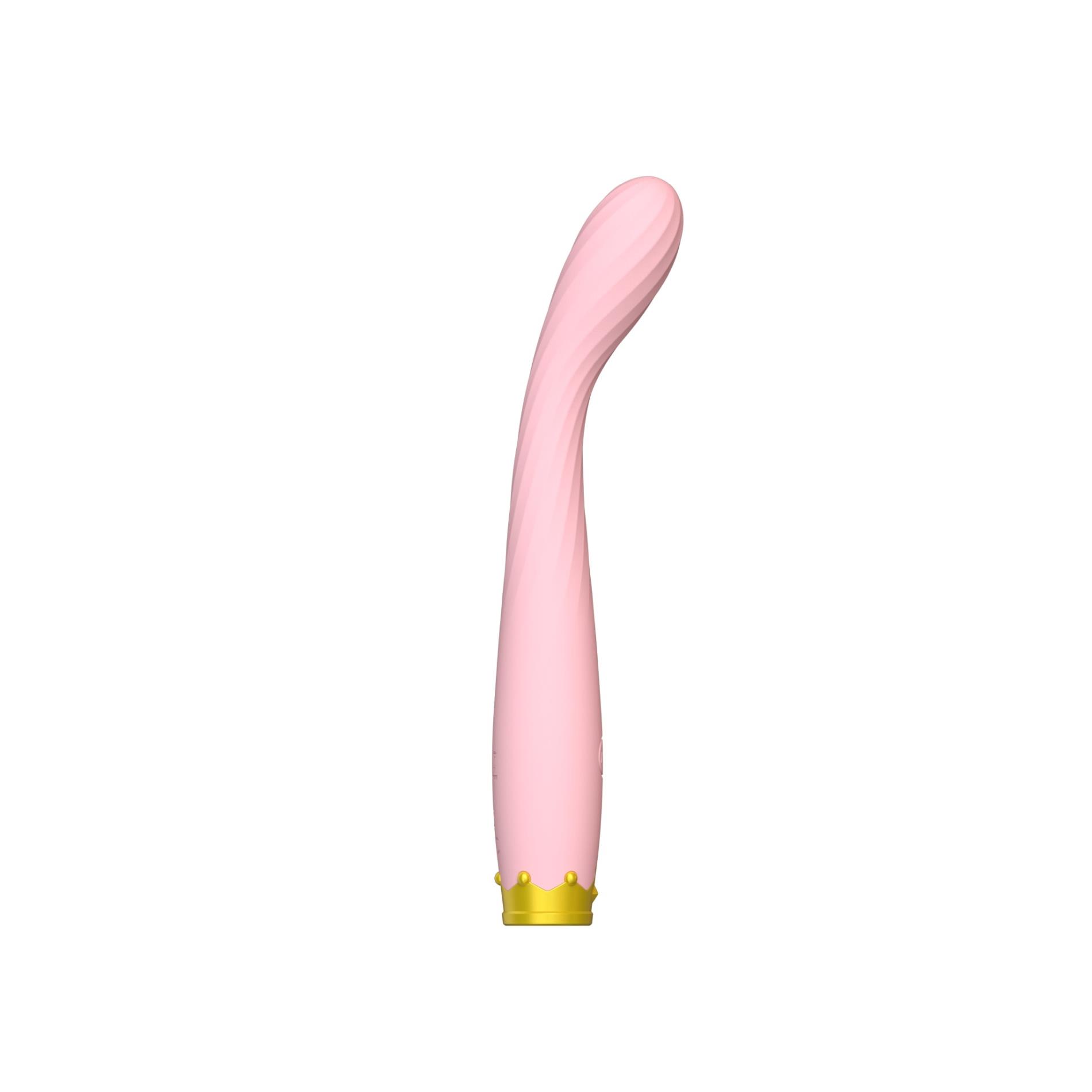 Вибратор Boss Series G Spot, 17.8 см (светло-розовый)
