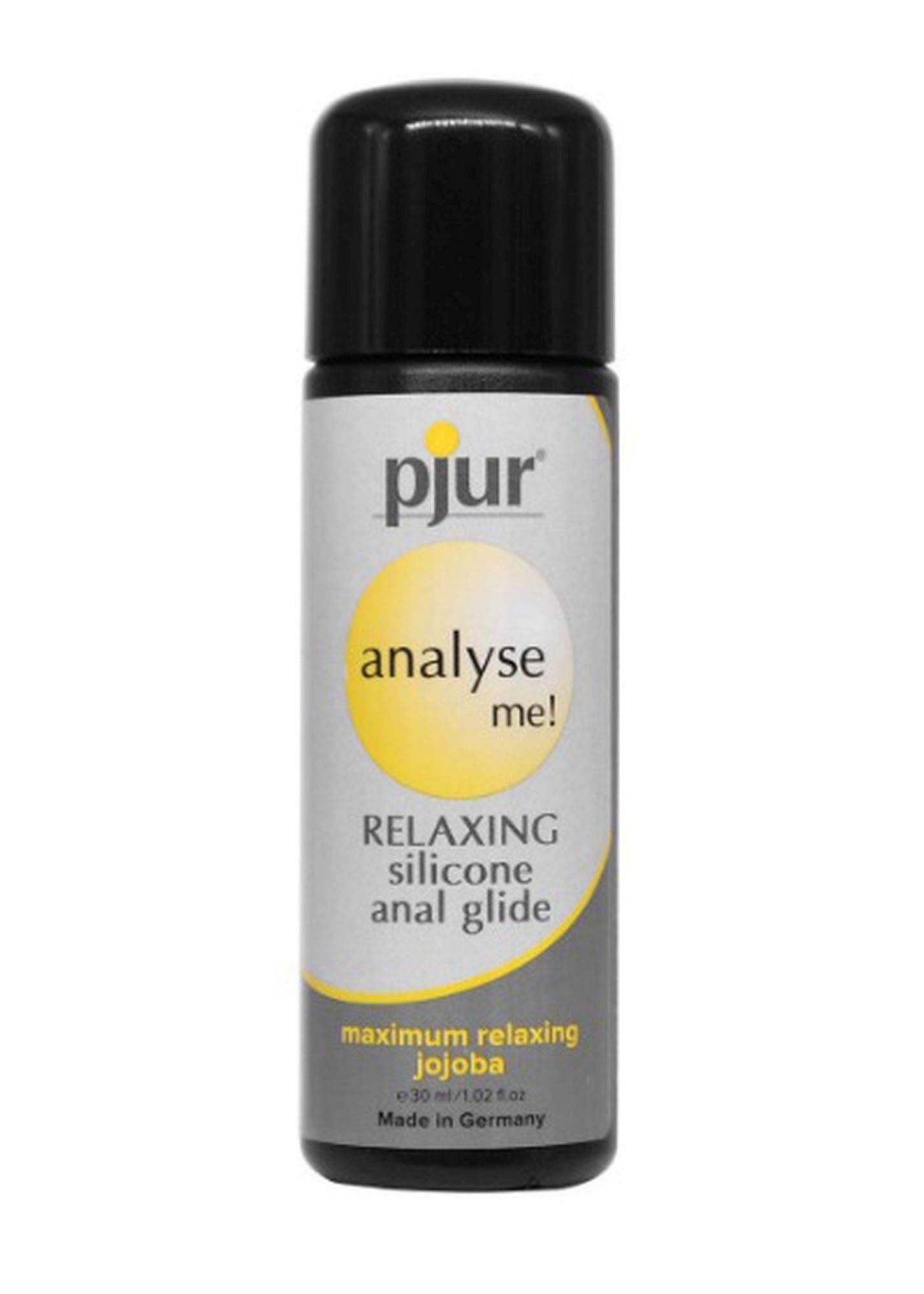 Odprężający silikonowy lubrykant analny Pjur Analyse Me Relaxing Silicone 30 ml