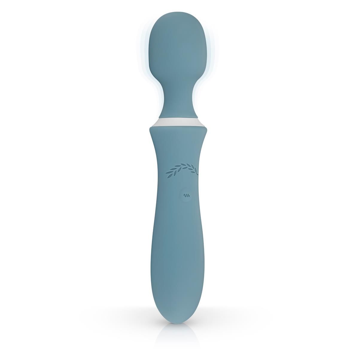 Вибромассажер Bloom Orchid, 22.5 см (бирюзовый)