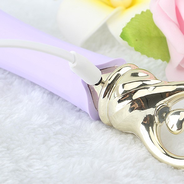 Вибромассажер Zalo Confidence Pre-Heating Wand Massager, 22,5 см (фиолетовый)