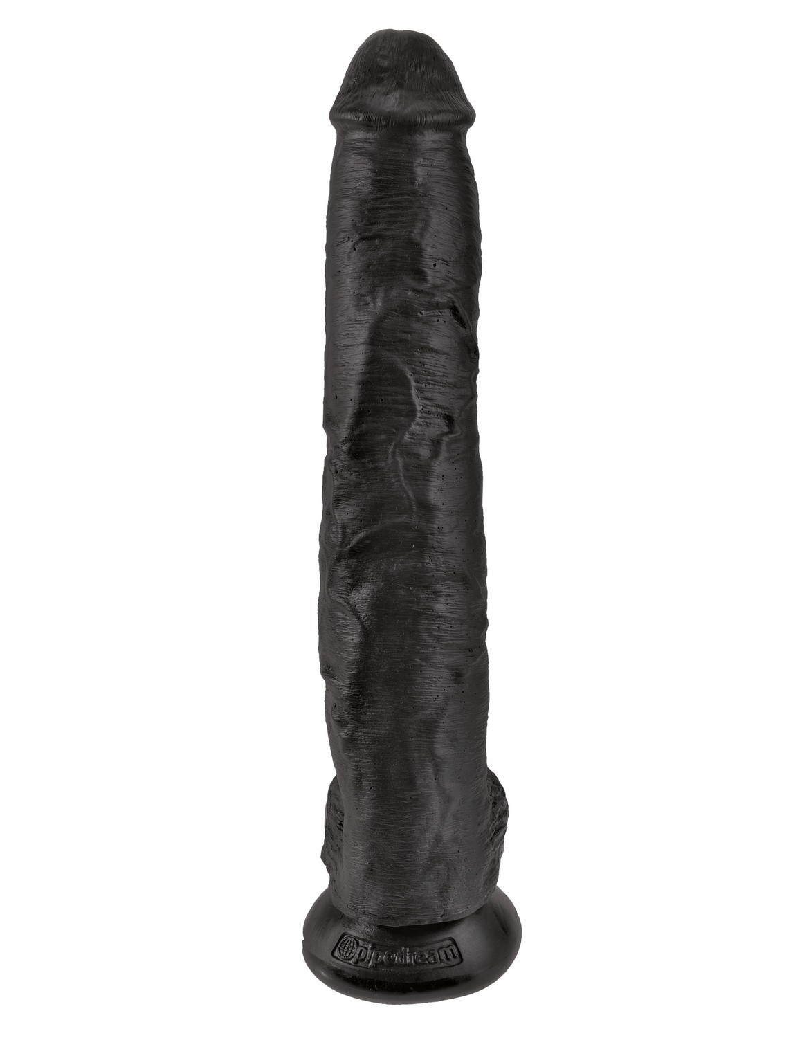 Фаллоимитатор King Cock 14" With Balls, 37 см (черный)
