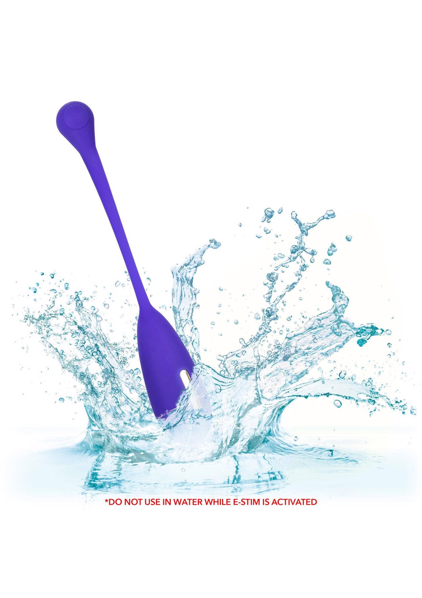 Wibrujące jajeczko Calexotics Estim Remote Kegel, 7.5 cm (niebieski)