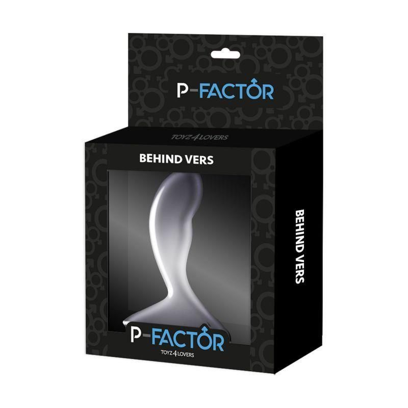 Стимулятор простаты Toyz4lovers Behind Vers, 12.5 см (черный)