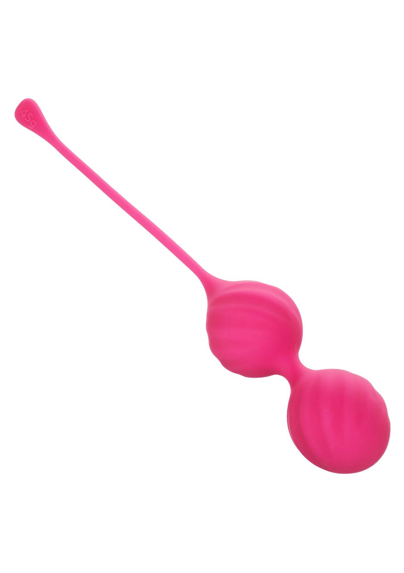 Набор вагинальных шариков Tighten & Tone Kegel Training, 2шт (розовый)