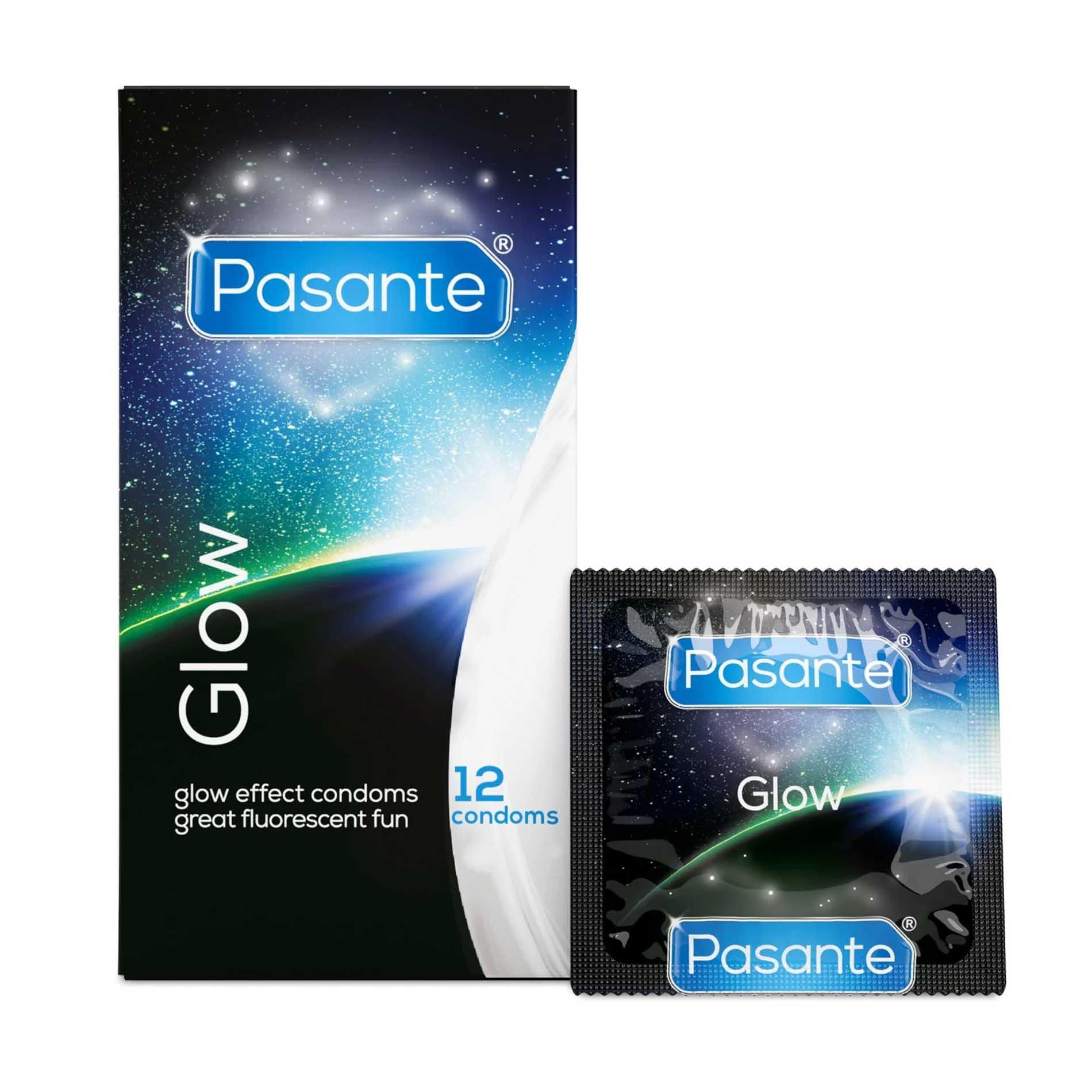 Презервативы Pasante Glow, 12 шт