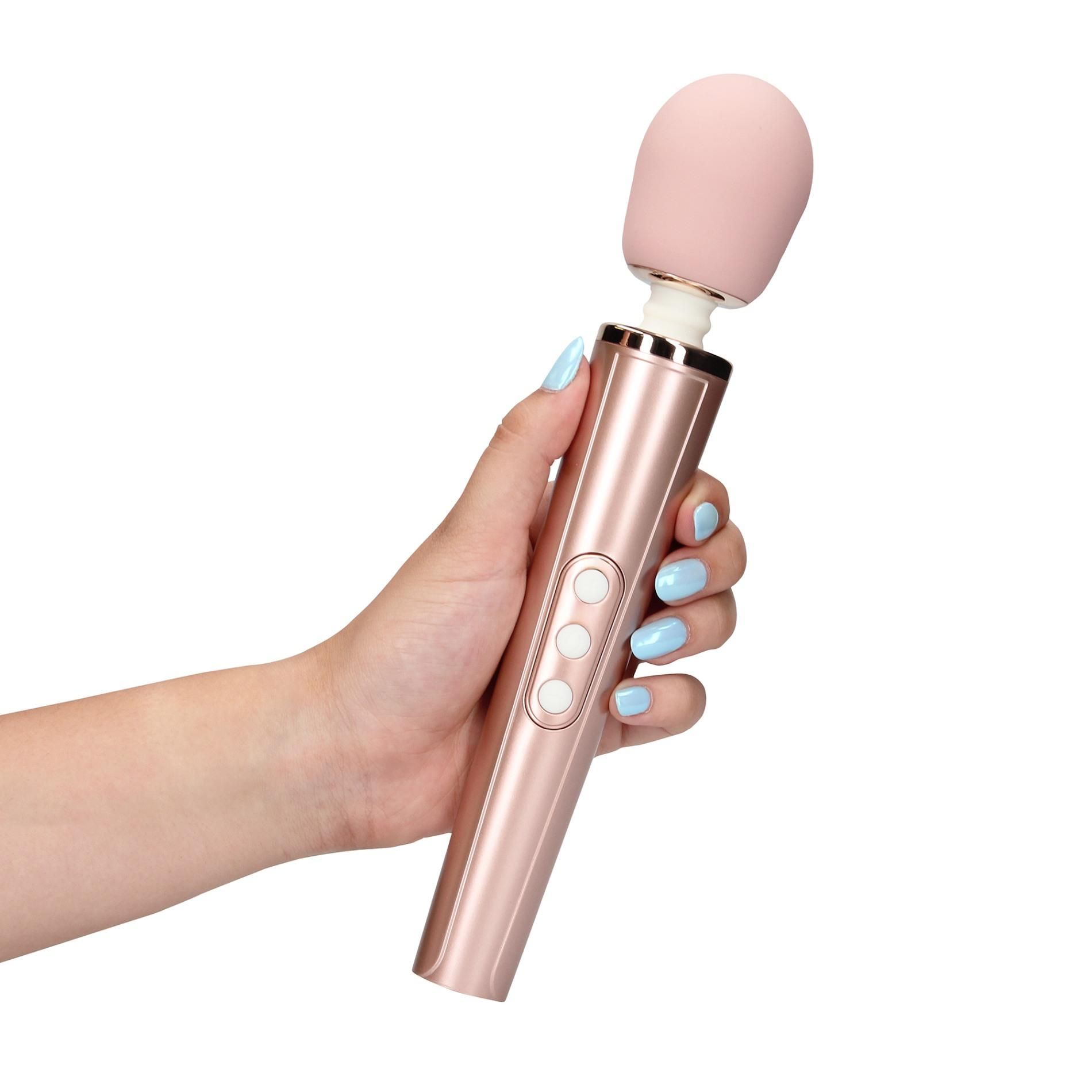 Вибромассажер Loveline Wand, 25.5 см (розовый)