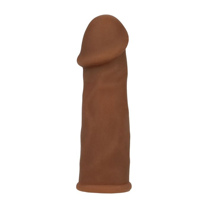 Насадка на пенис Futurotic Penis Extender, 14 см (коричневый)
