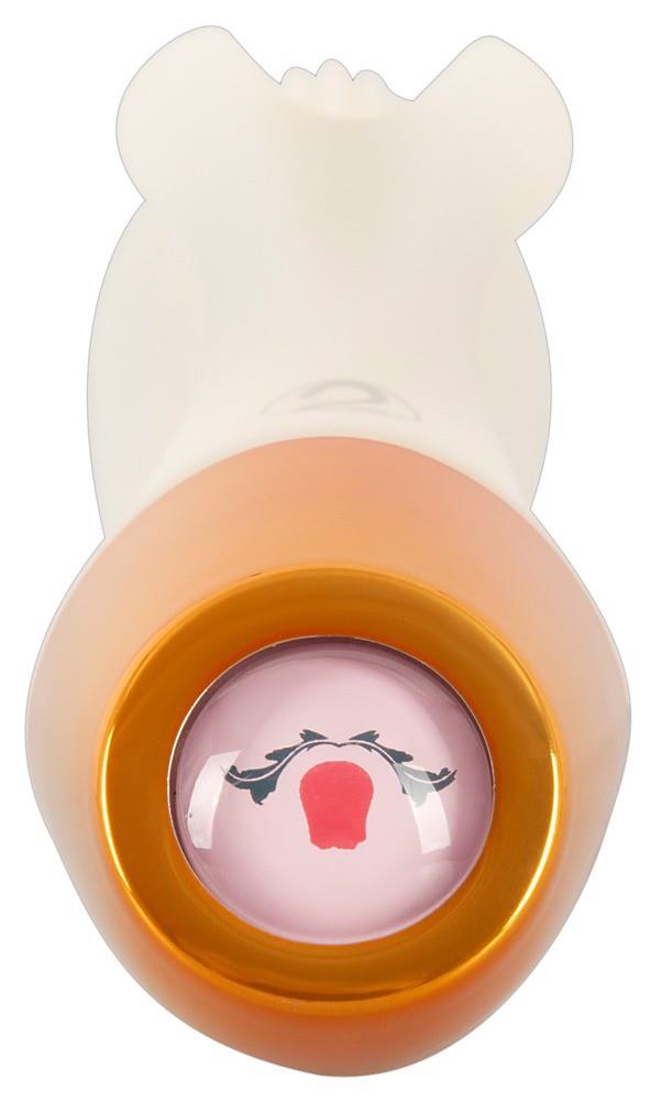 Вибратор-кролик Glow In The Dark Rabbit, 19.5 см (белый)