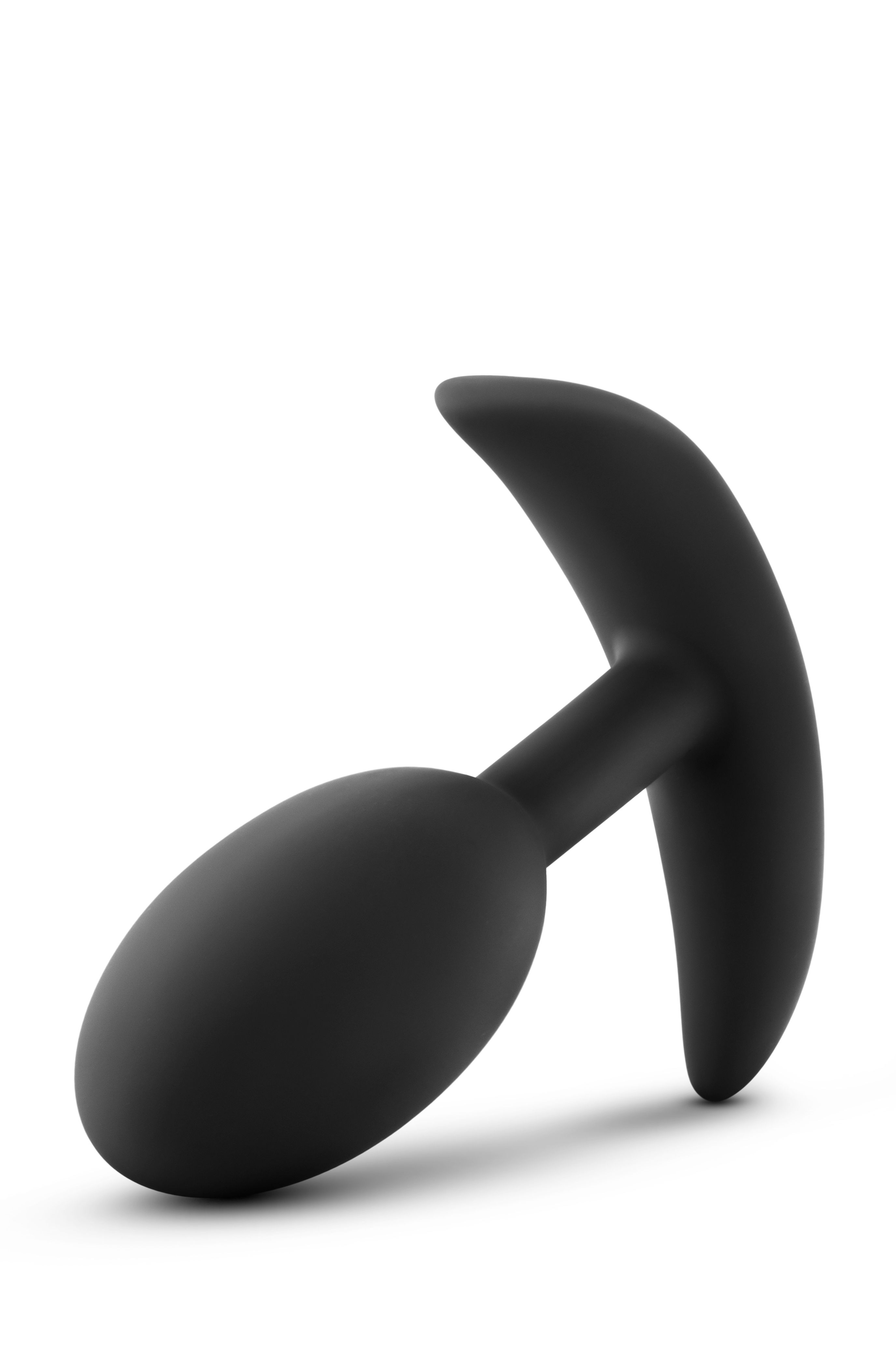 Analny korek Anal Adventures Platinum, 10,1 cm (czarny)