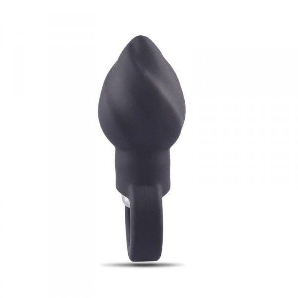 Korek analny Toyz4lovers Anale Vibrante Helix, 8 cm (czarny)