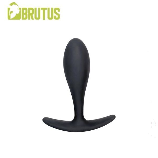 Анальна пробка Brutus All Day Long M, 9 см (чорний)